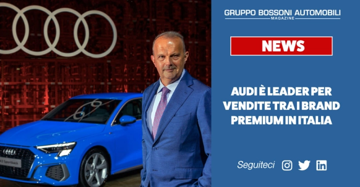 Audi Italia è Premium leader per vendite di auto nel 2020