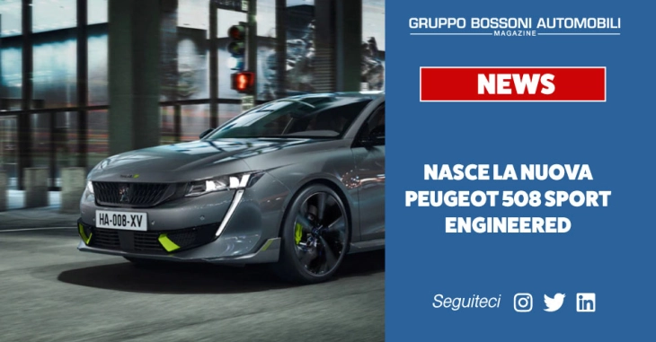 Nuova Peugeot 508 Sport Engineered: la nascita della Neo Performance